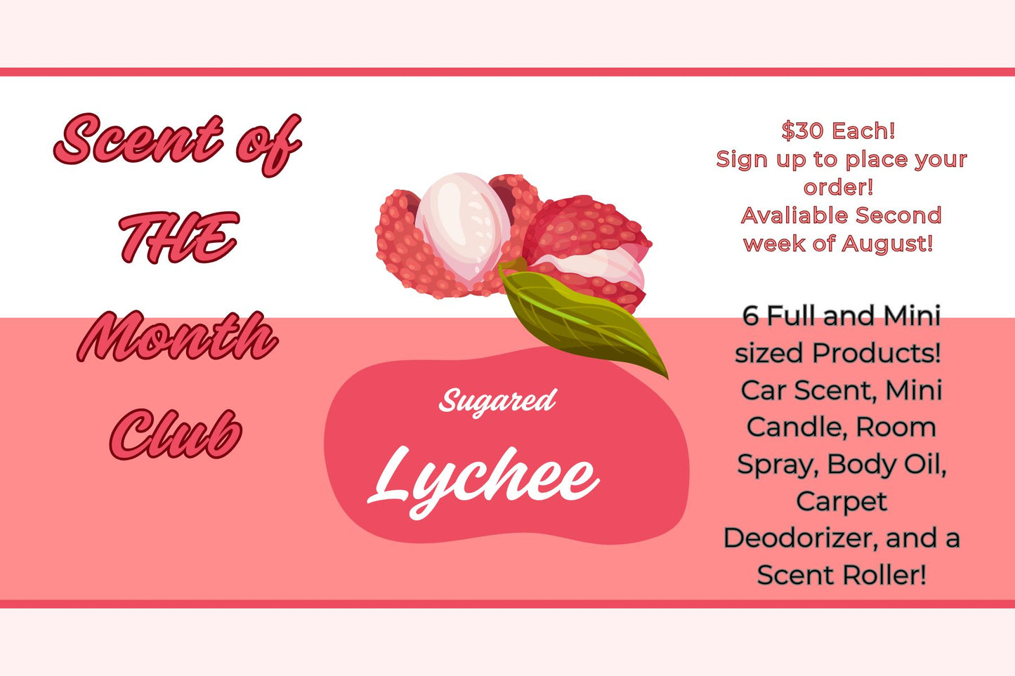 August Scent of the Month Club